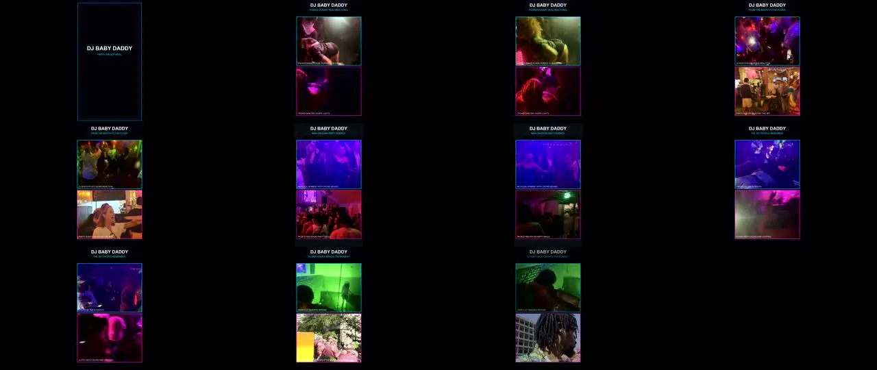 Video Suite contact sheet proof asset